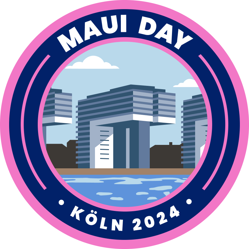 MAUI Day Cologne 2024 badge
