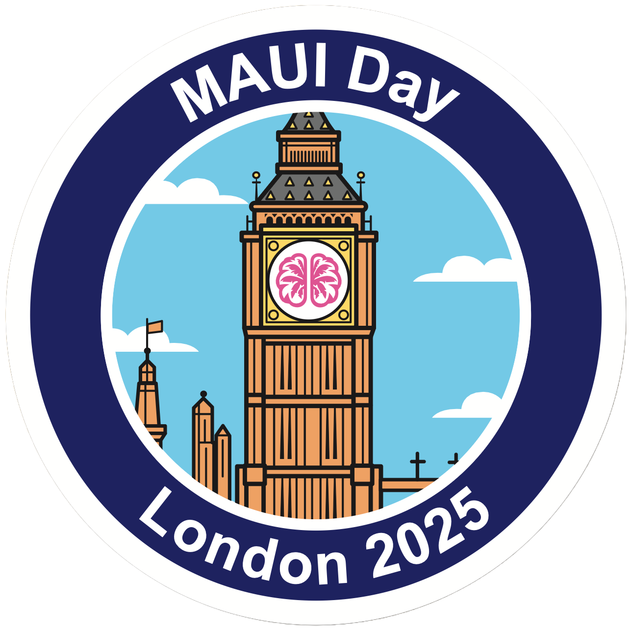 MAUI Day London 2025 badge