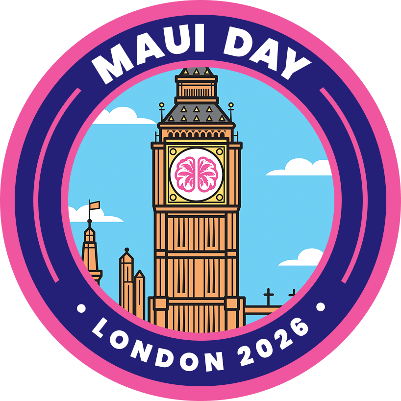 MAUI Day London 2026 badge